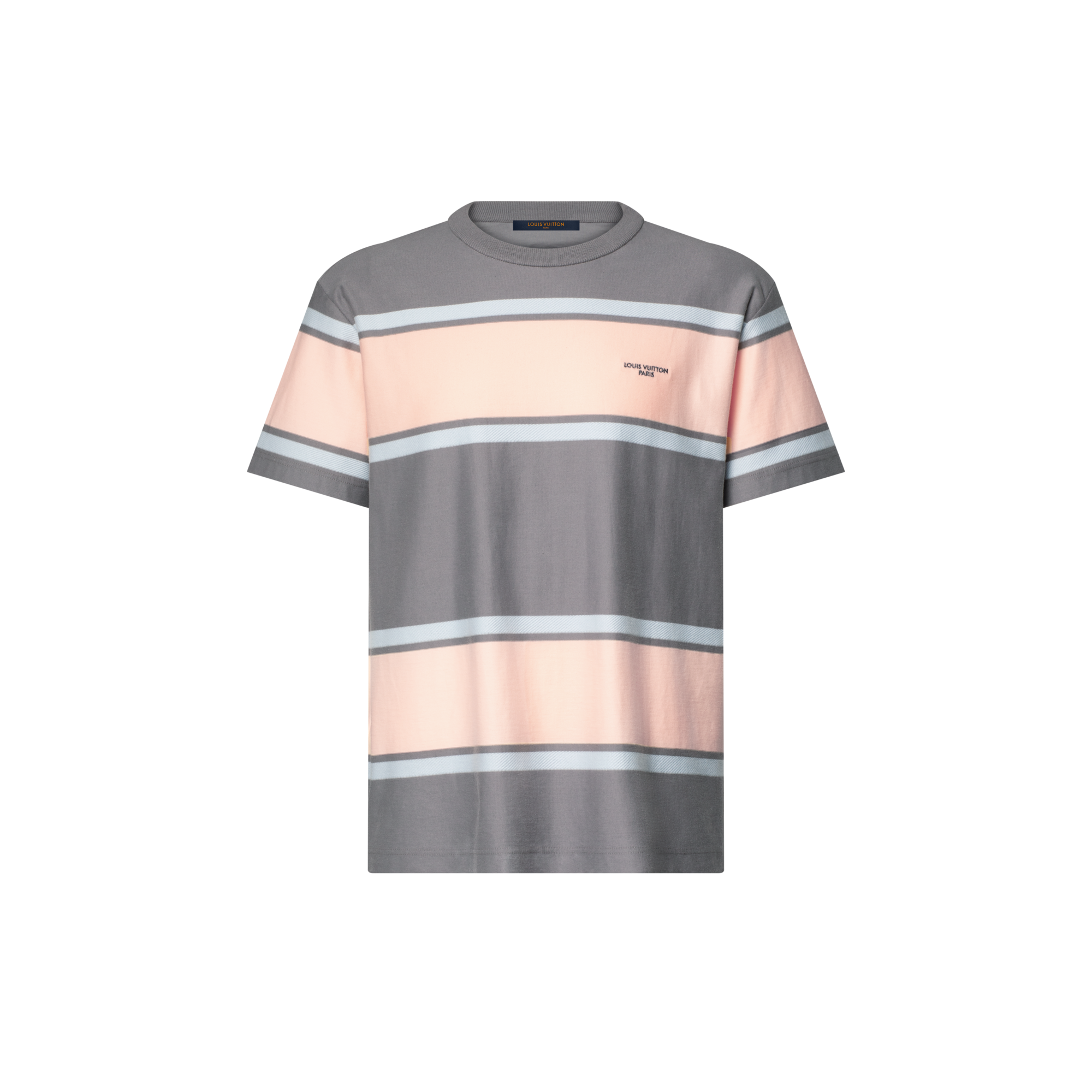 Striped Short-Sleeved T-Shirt - Men - Ready-to-Wear | LOUIS VUITTON ® LOUIS VUITTON ストライプ Tシャツ