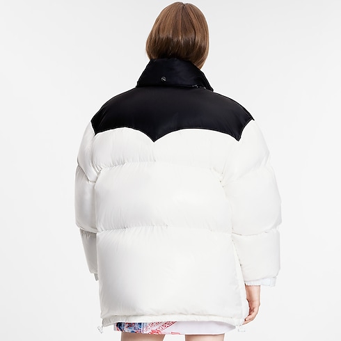Discontinued Product Obs 3 Stud Pockets Oversized Down Jacket | Louis Vuitton ® (Product zoom)