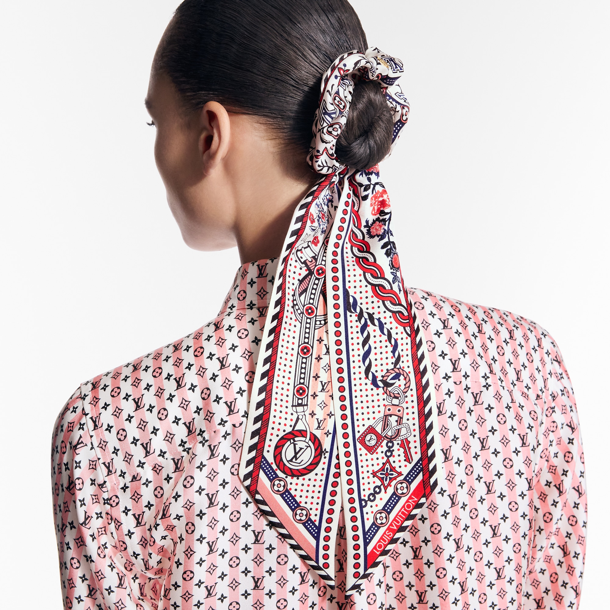 Summer Garden Scrunchie