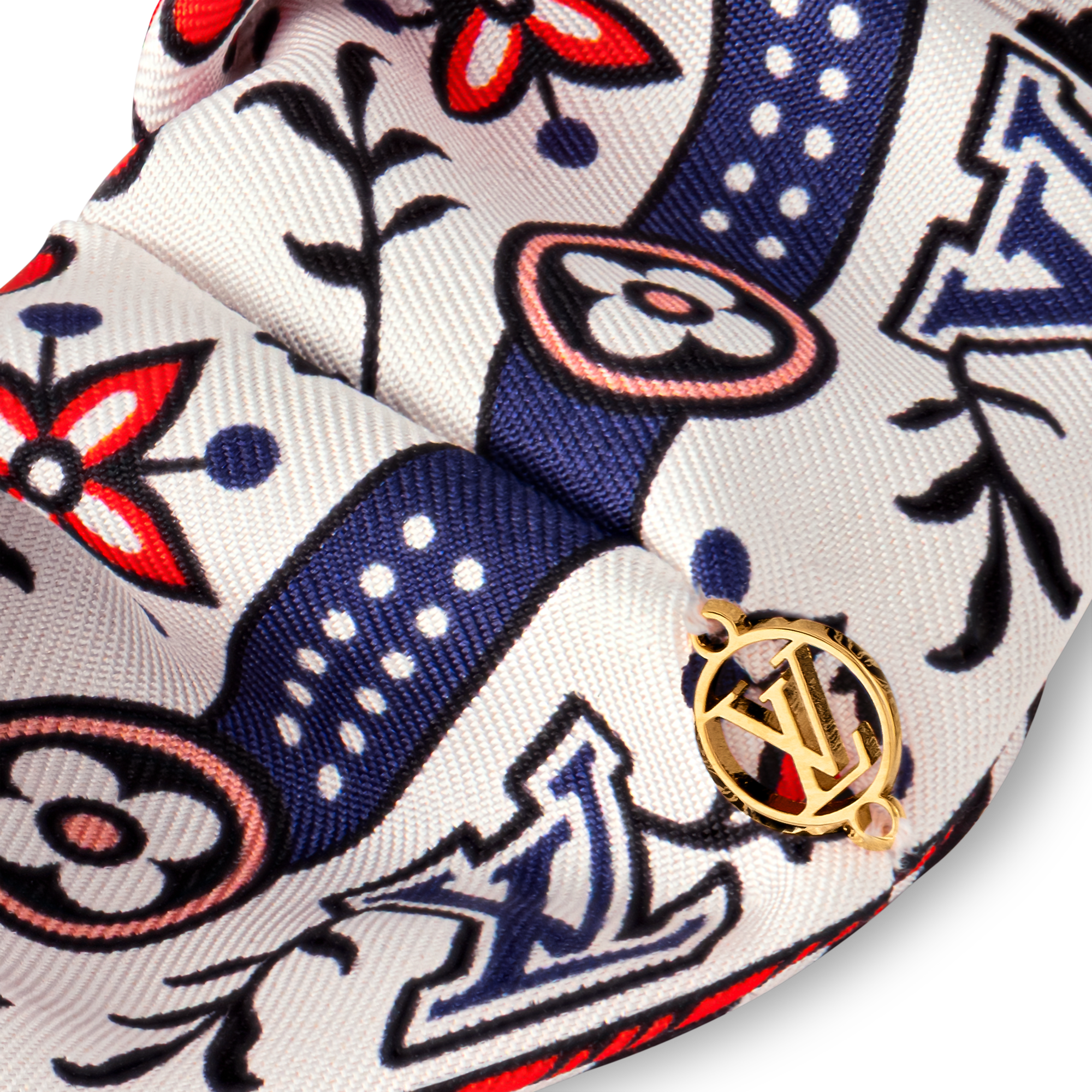 Summer Garden Scrunchie