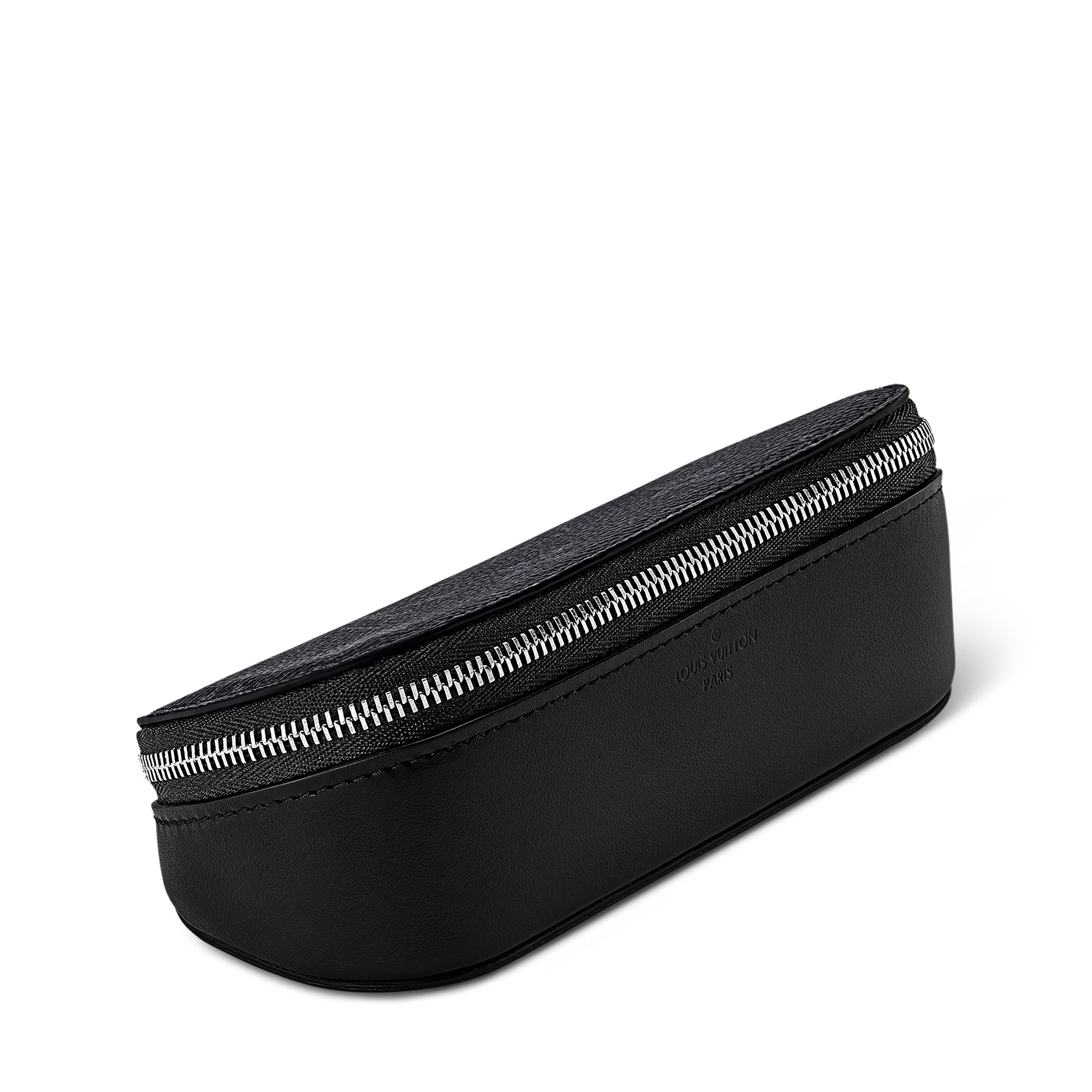 Monogram Eclipse Canvas Sport and Games } Sunglasses Pouch GM | Louis Vuitton ® (Product zoom)