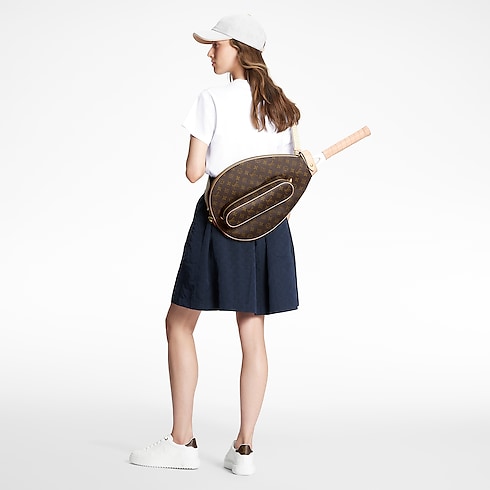 Monogram Sport and Games } Suzanne Racket Pouch | Louis Vuitton ® (Product zoom)