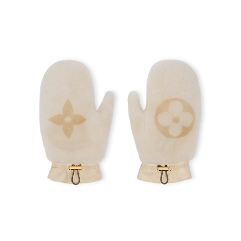 S00 New In Women } Sweet Shearling Gloves | Louis Vuitton ® (Product zoom)