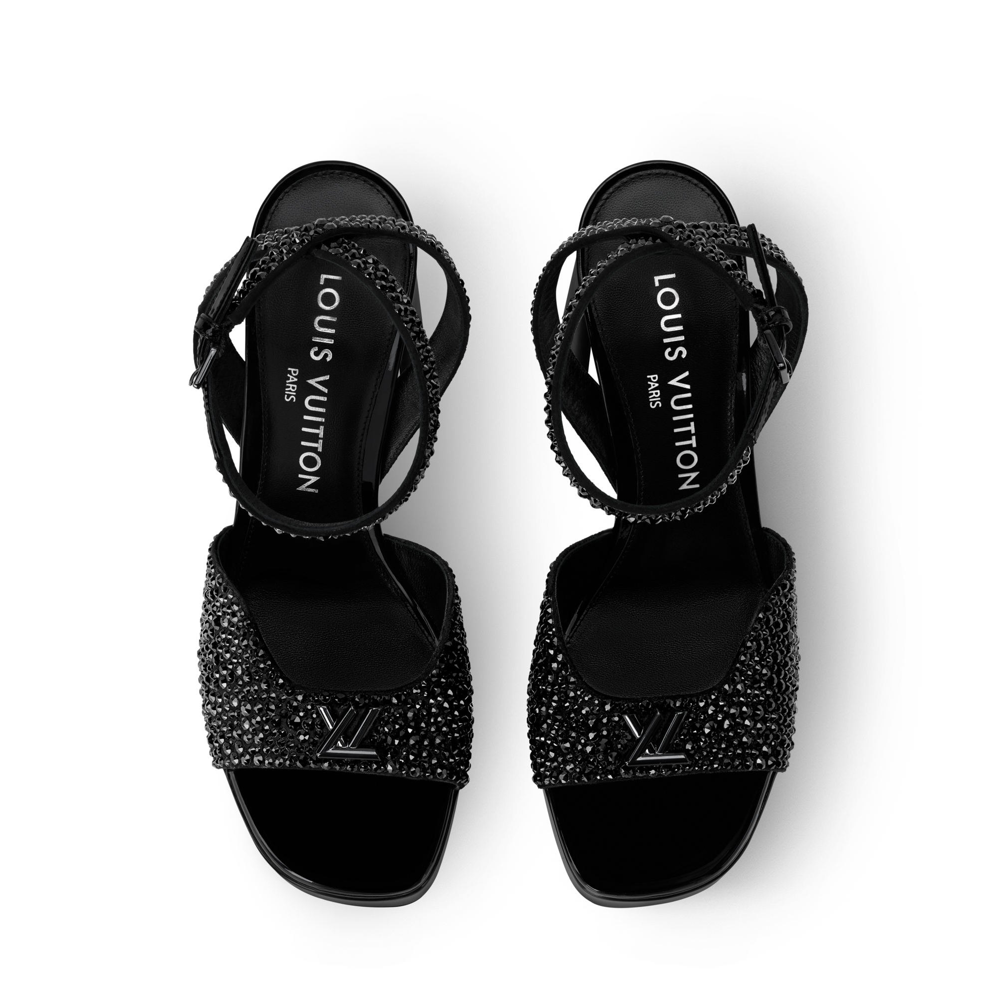  Shoes Sandals and Espadrilles  Swing Platform Sandal | Louis Vuitton ® (Product zoom)