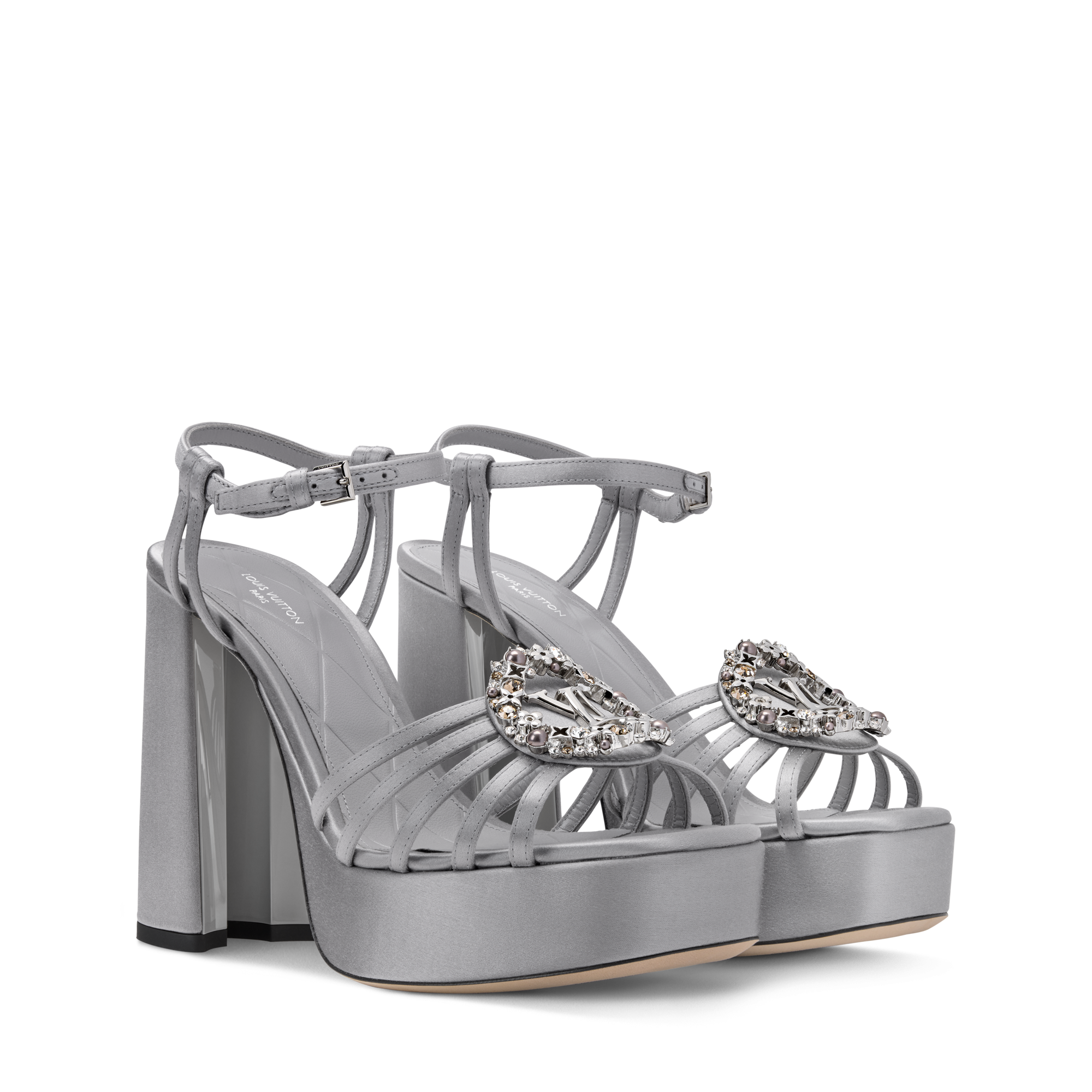  Shoes Sandals and Espadrilles  Swing Platform Sandal | Louis Vuitton ® (Product zoom)