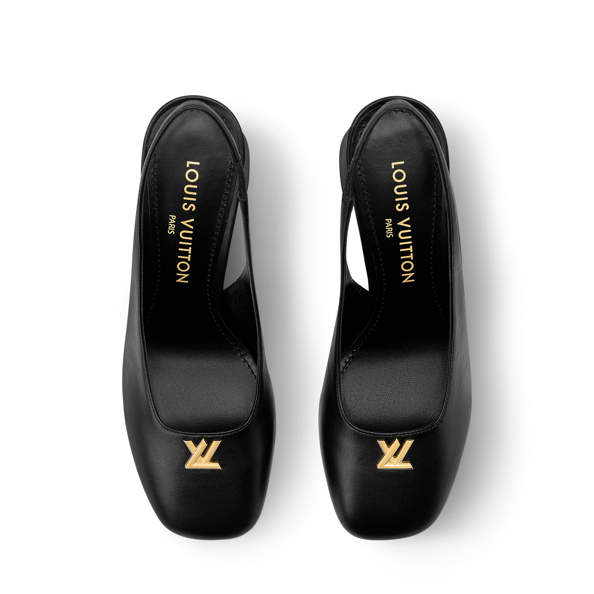 Swing Platform Slingback Pump
