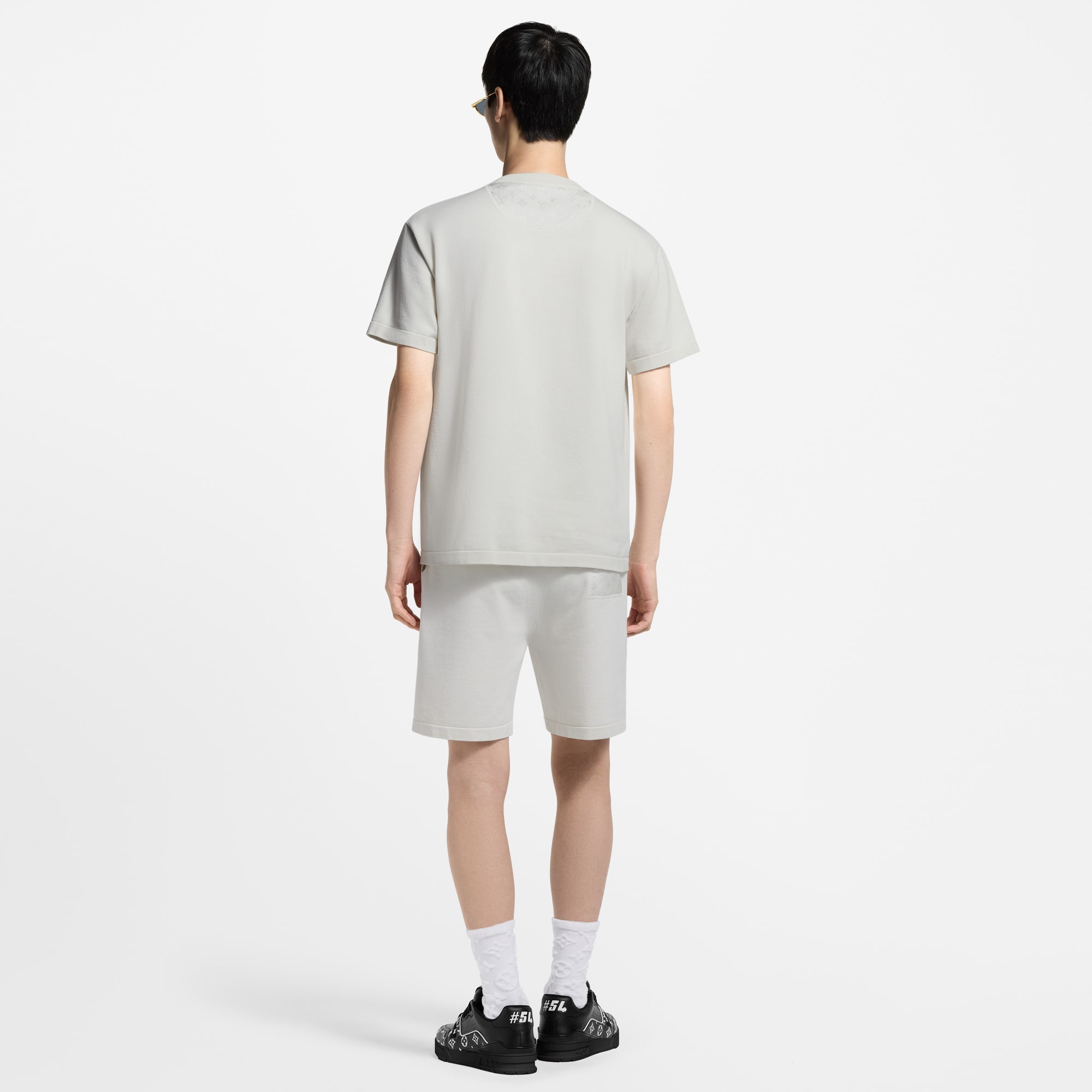  Ready-to-Wear T-Shirts and Polos T-Shirt With Monogram Nylon Details | Louis Vuitton ® (Product zoom)