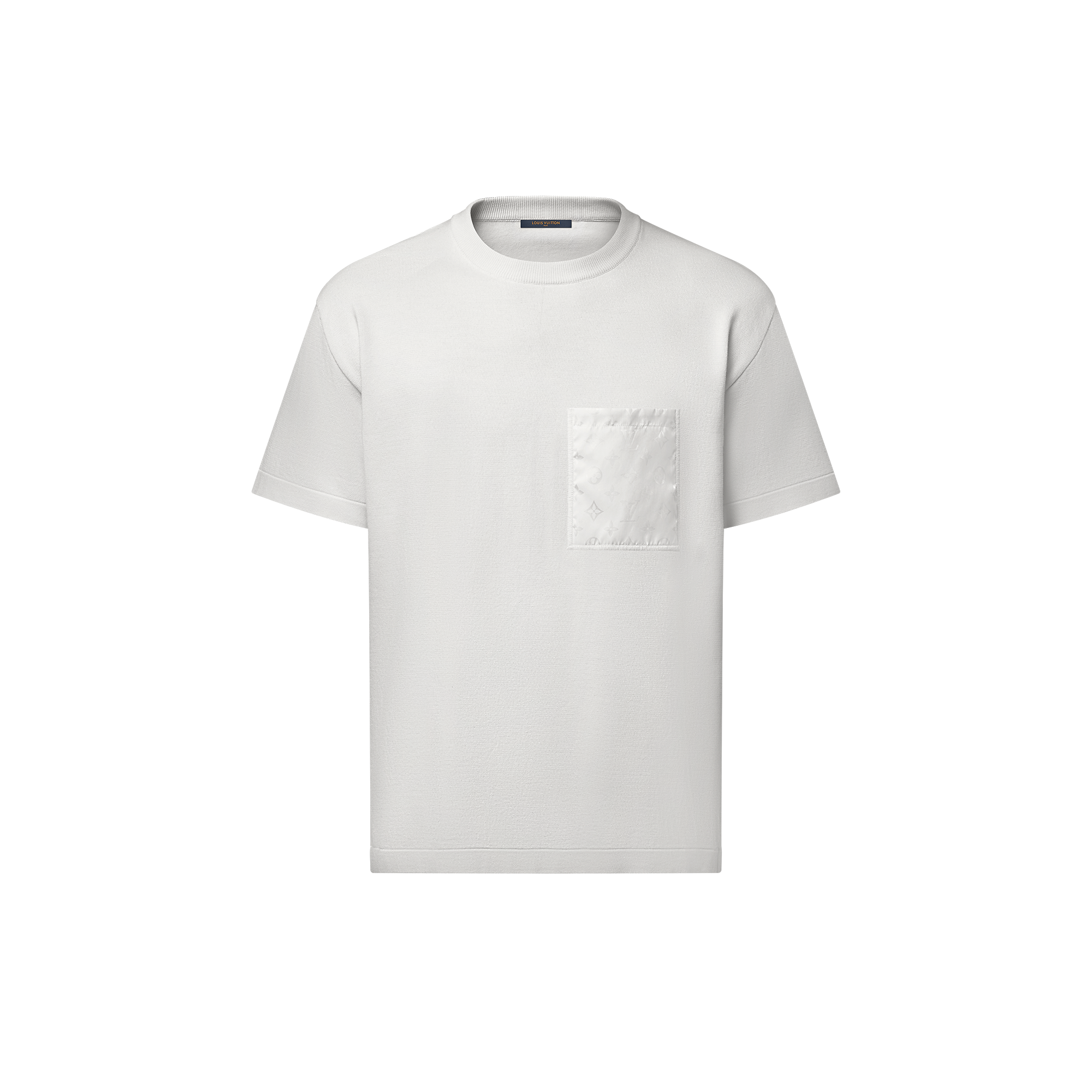 T-Shirt With Monogram Nylon Details