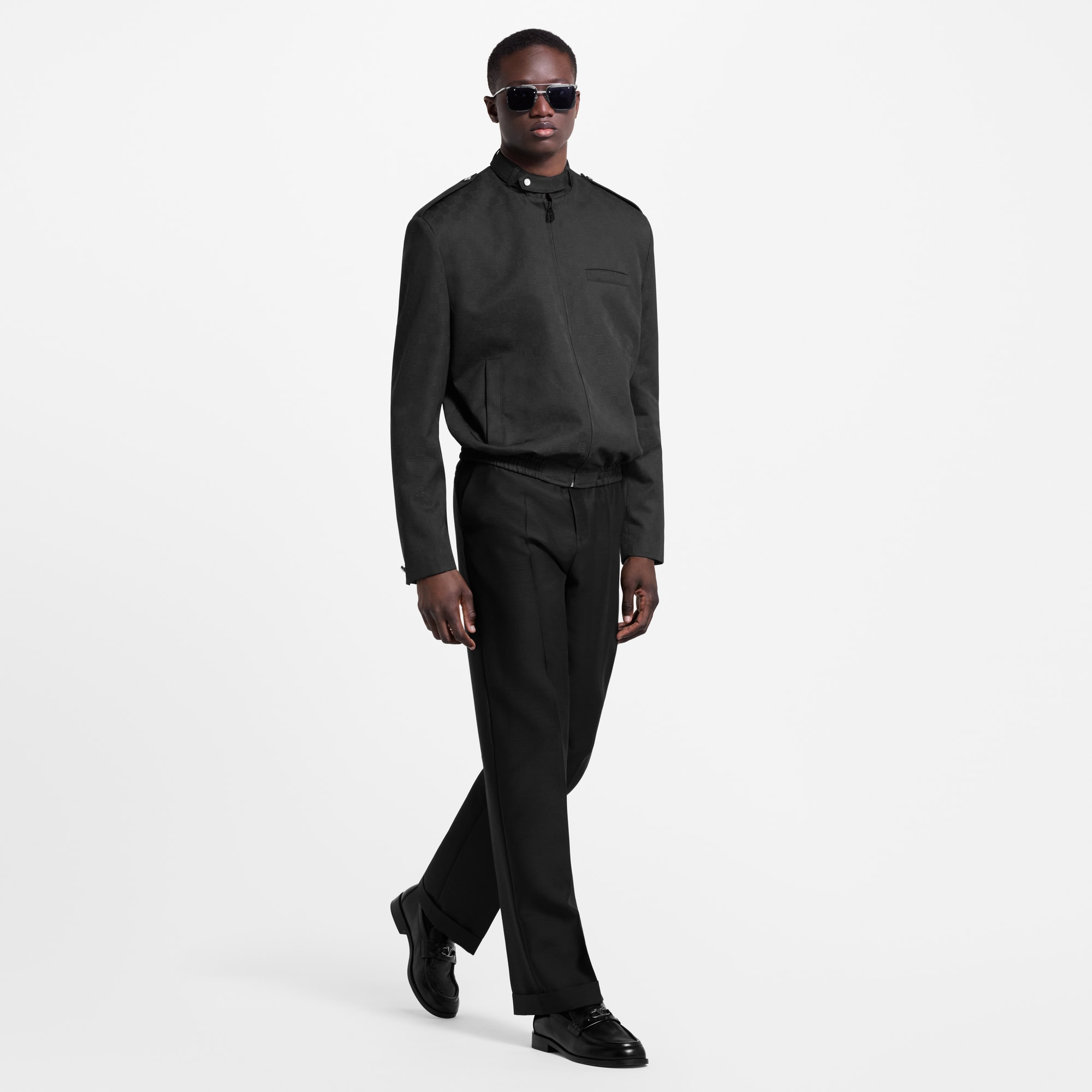  Ready-to-Wear Coats and Outerwear Tailored Damier Blouson | Louis Vuitton ® (Product zoom)