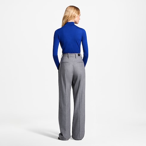 Ready-to-Wear New In Ready-to-Wear Tailored Flannel Pants | Louis Vuitton ® (Product zoom)