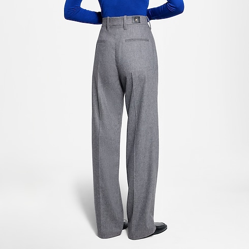 Ready-to-Wear New In Ready-to-Wear Tailored Flannel Pants | Louis Vuitton ® (Product zoom)