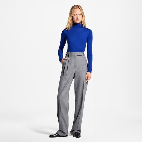 Ready-to-Wear New In Ready-to-Wear Tailored Flannel Pants | Louis Vuitton ® (Product zoom)