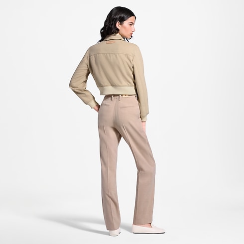 Ready-to-Wear New In Ready-to-Wear Tailored Flannel Pants | Louis Vuitton ® (Product zoom)