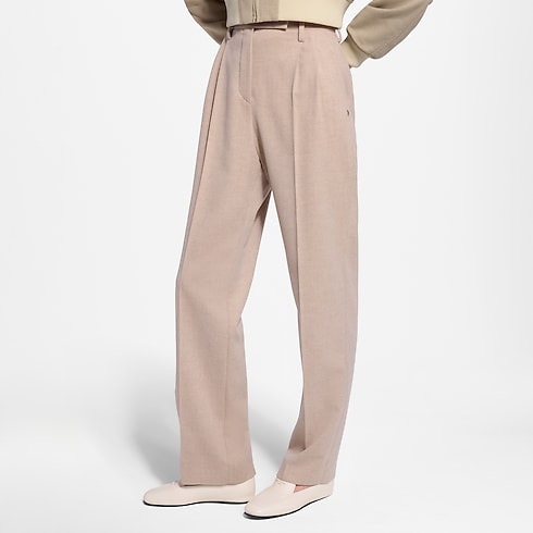 Ready-to-Wear New In Ready-to-Wear Tailored Flannel Pants | Louis Vuitton ® (Product zoom)