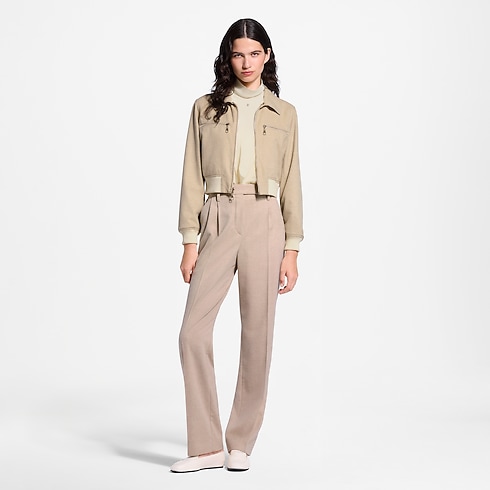 Ready-to-Wear New In Ready-to-Wear Tailored Flannel Pants | Louis Vuitton ® (Product zoom)