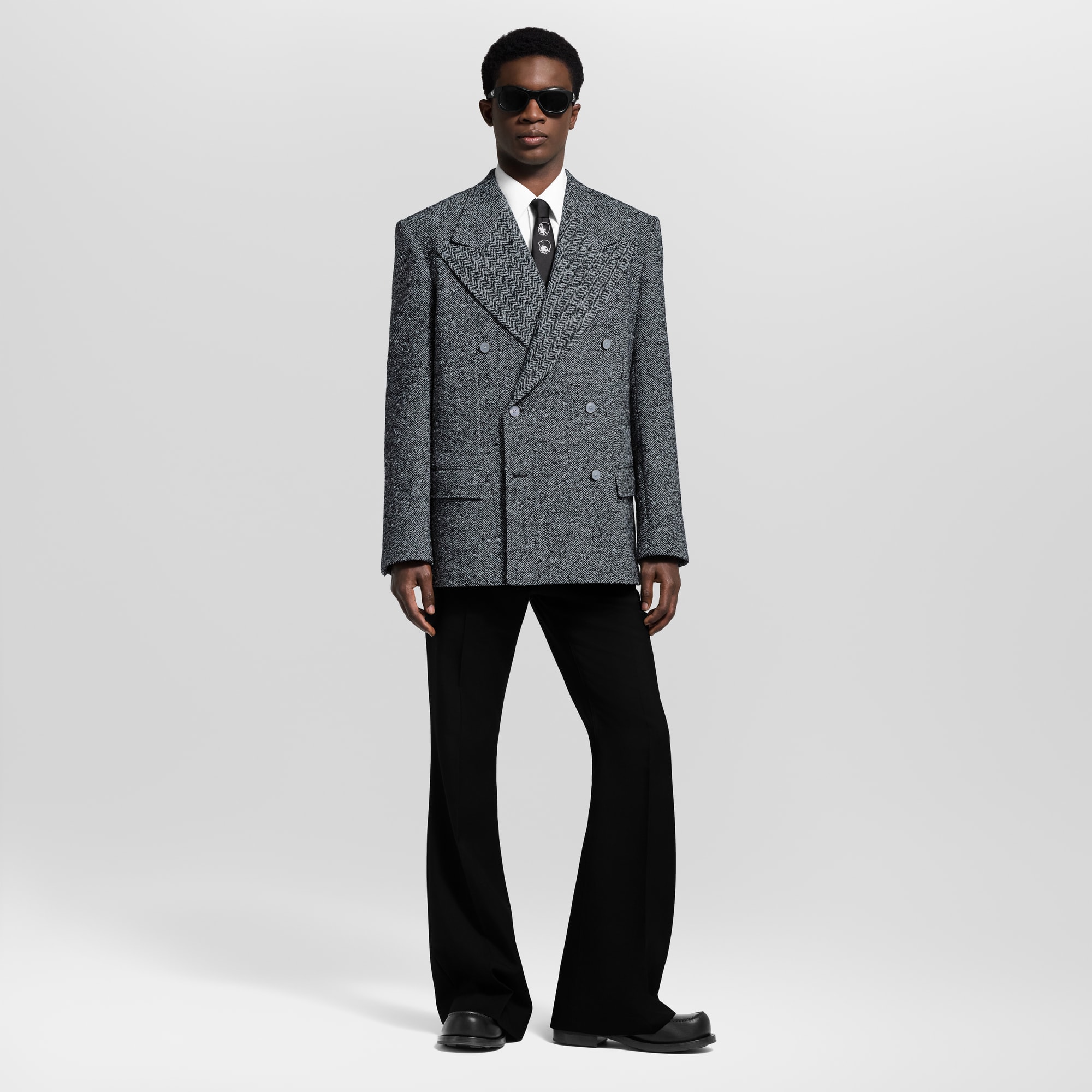  Ready-to-Wear Pants Tailored Flared Pants | Louis Vuitton ® (Product zoom)
