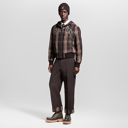 Ready-to-Wear Coats and Outerwear Tailored Hooded Blouson | Louis Vuitton ® (Product zoom)