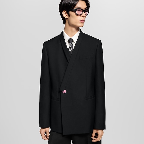 Ready-to-Wear Blazers and Jackets Tailored Kimono Double-Breasted Jacket | Louis Vuitton ® (Product zoom)
