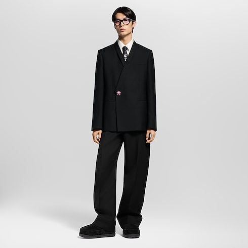Ready-to-Wear Blazers and Jackets Tailored Kimono Double-Breasted Jacket | Louis Vuitton ® (Product zoom)