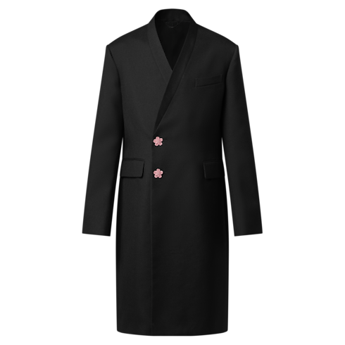Ready-to-Wear Coats and Outerwear Tailored Kimono Single-Breasted Overcoat | Louis Vuitton ® (Product zoom)