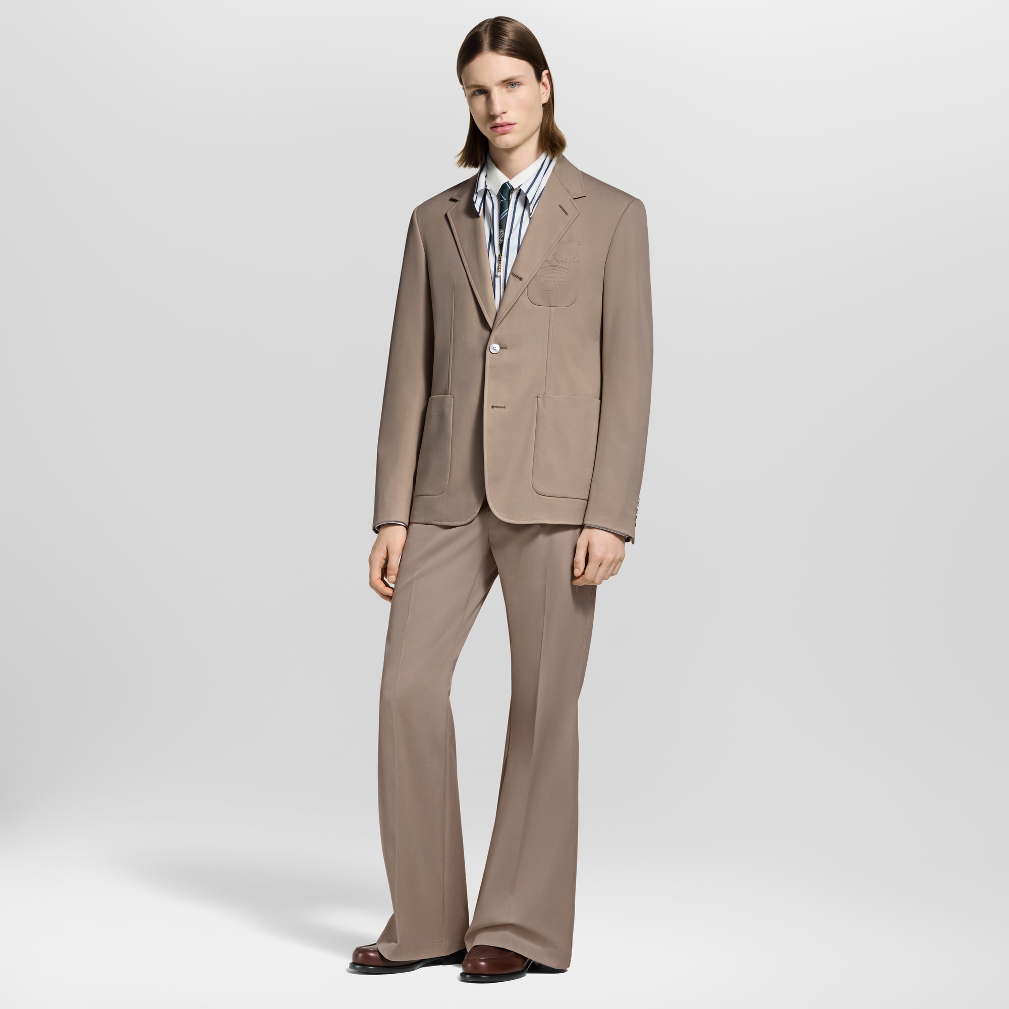  Ready-to-Wear Blazers and Jackets Tailored Single-Breasted City Jacket | Louis Vuitton ® (Product zoom)