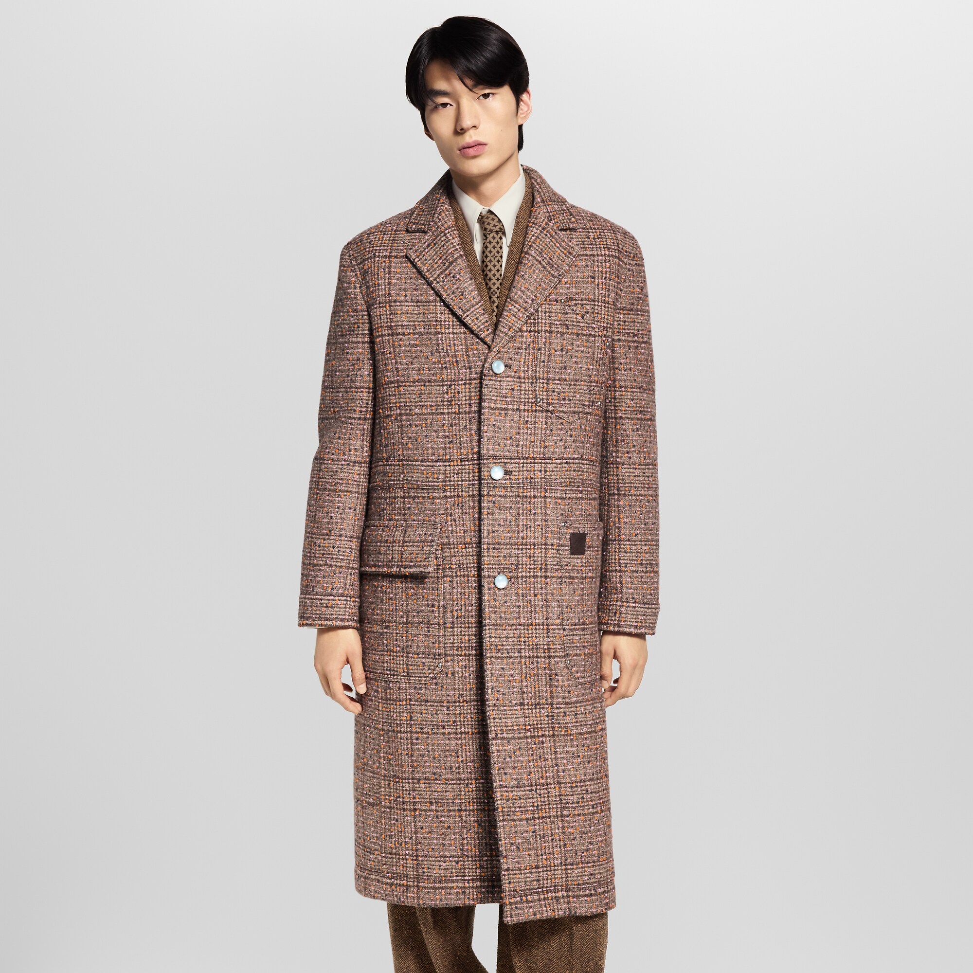 Tailored Single-Breasted Workwear Coat