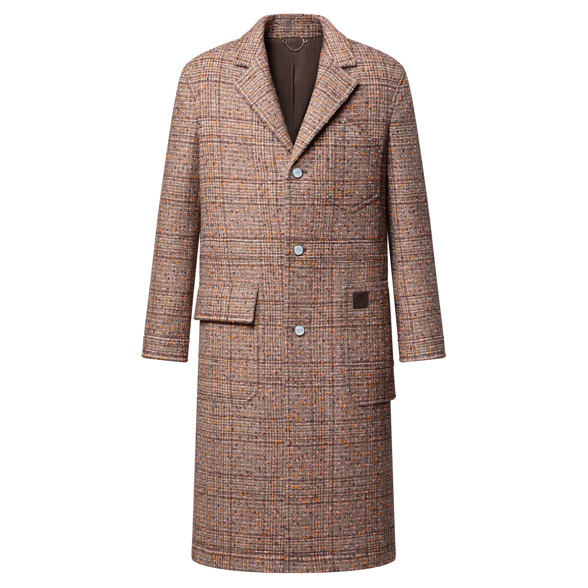 Tailored Single-Breasted Workwear Coat