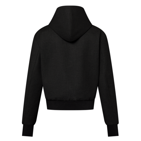 Ready-to-Wear Coats and Outerwear Tailored Technical Wool Hooded Blouson | Louis Vuitton ® (Product zoom)