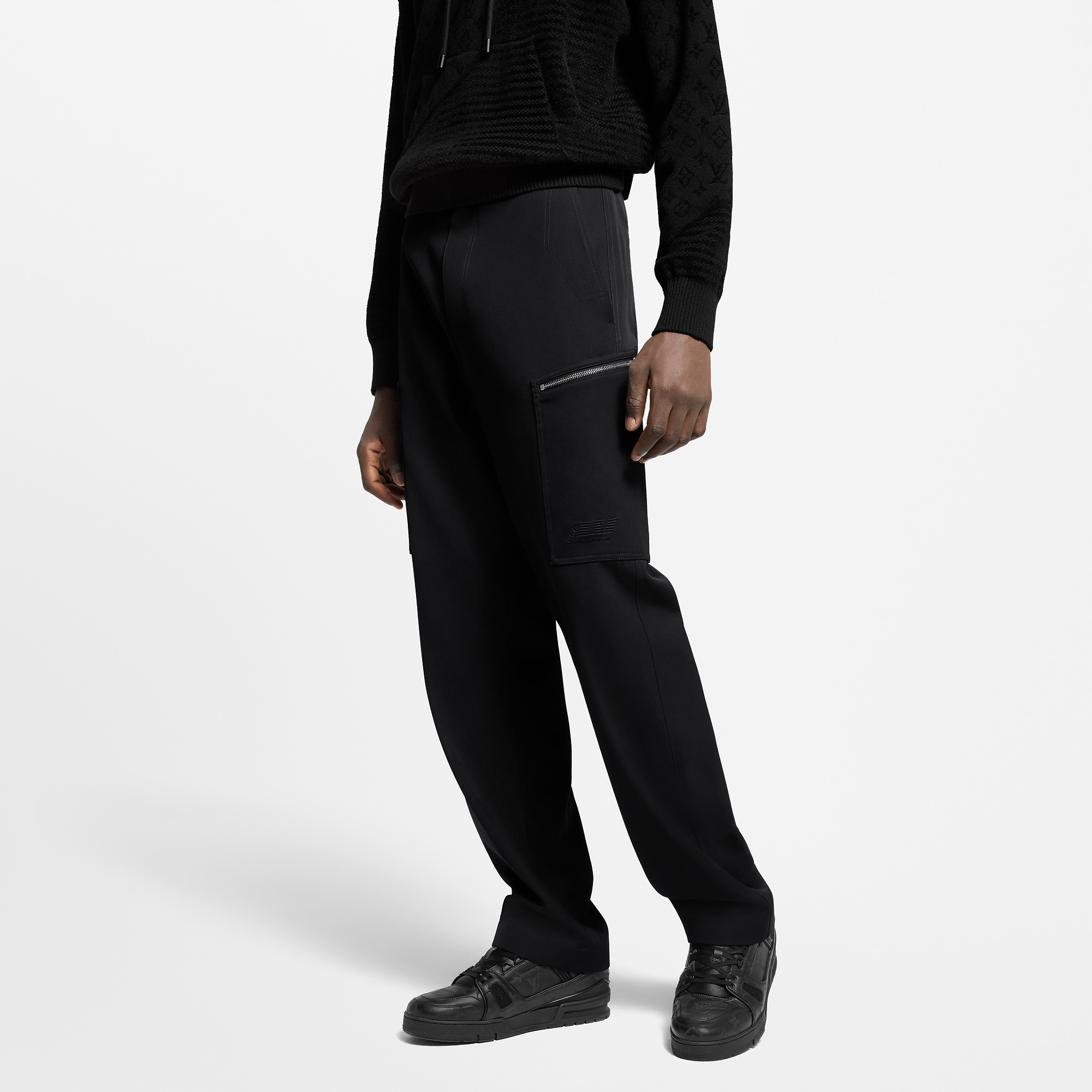 Tailored Wool Cargo Pants