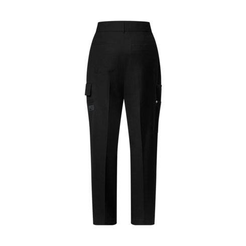 Ready-to-Wear Pants Tailored Wool Cargo Pants | Louis Vuitton ® (Product zoom)