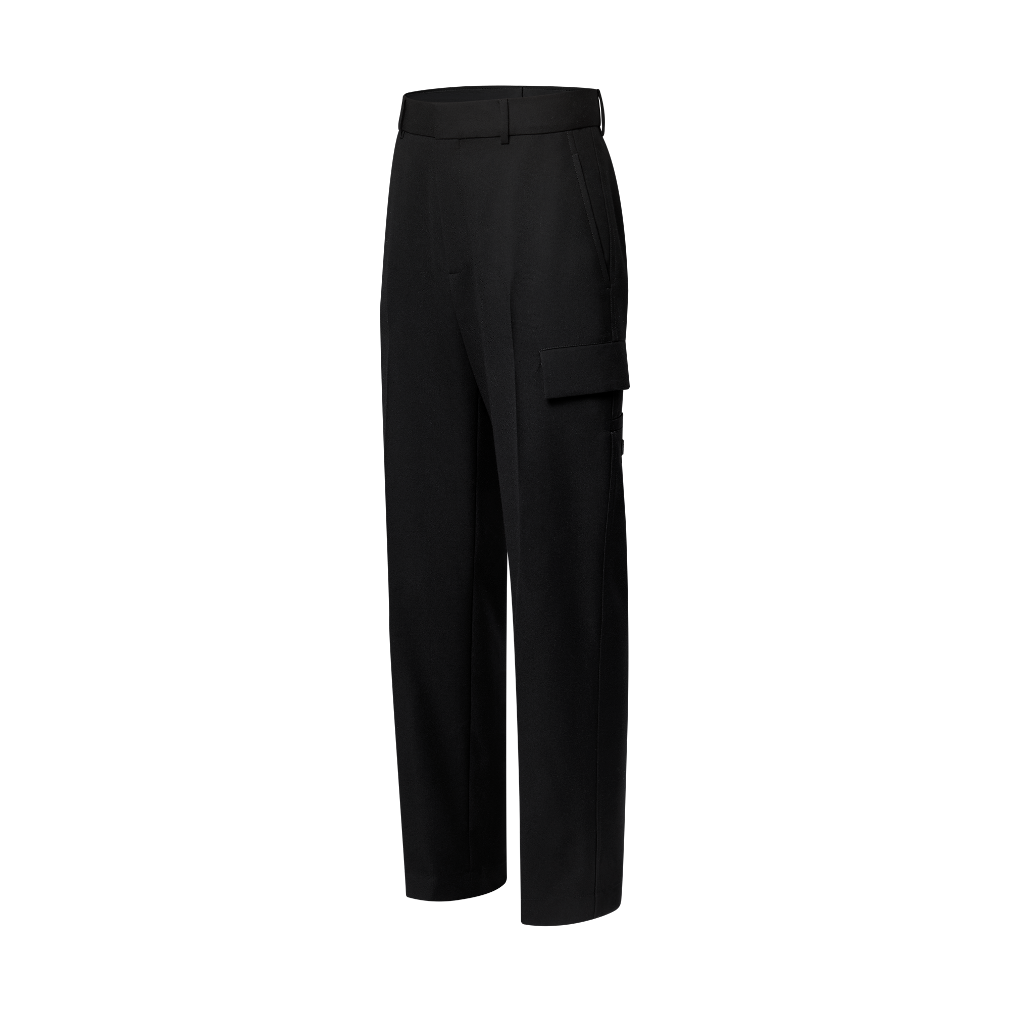 Tailored Wool Cargo Pants