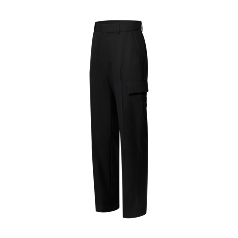 Ready-to-Wear Pants Tailored Wool Cargo Pants | Louis Vuitton ® (Product zoom)