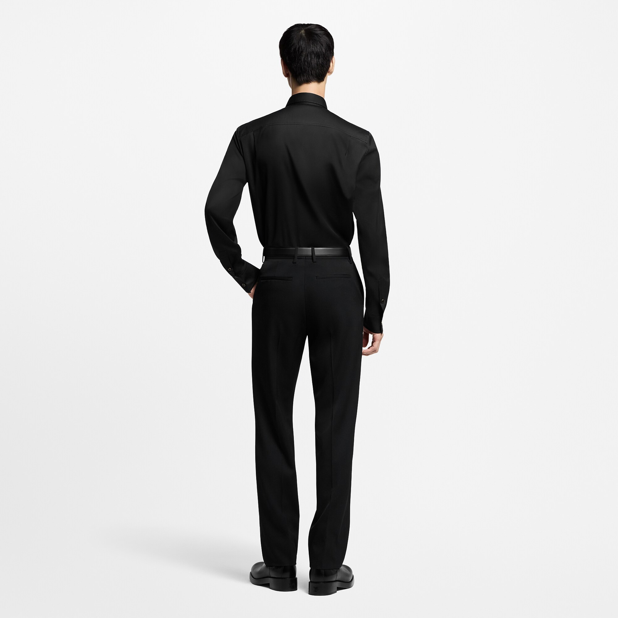 Tailored Wool Cigarette Pants