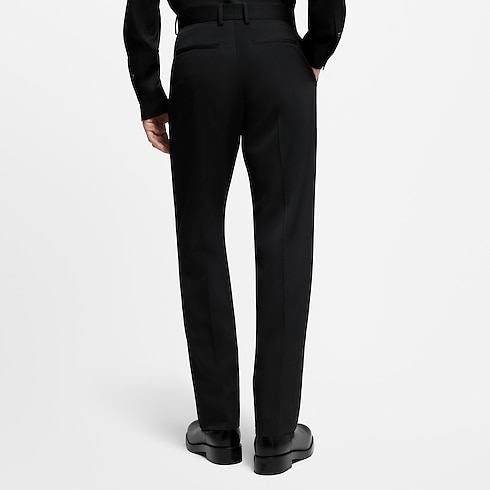 Ready-to-Wear Pants Tailored Wool Cigarette Pants | Louis Vuitton ® (Product zoom)