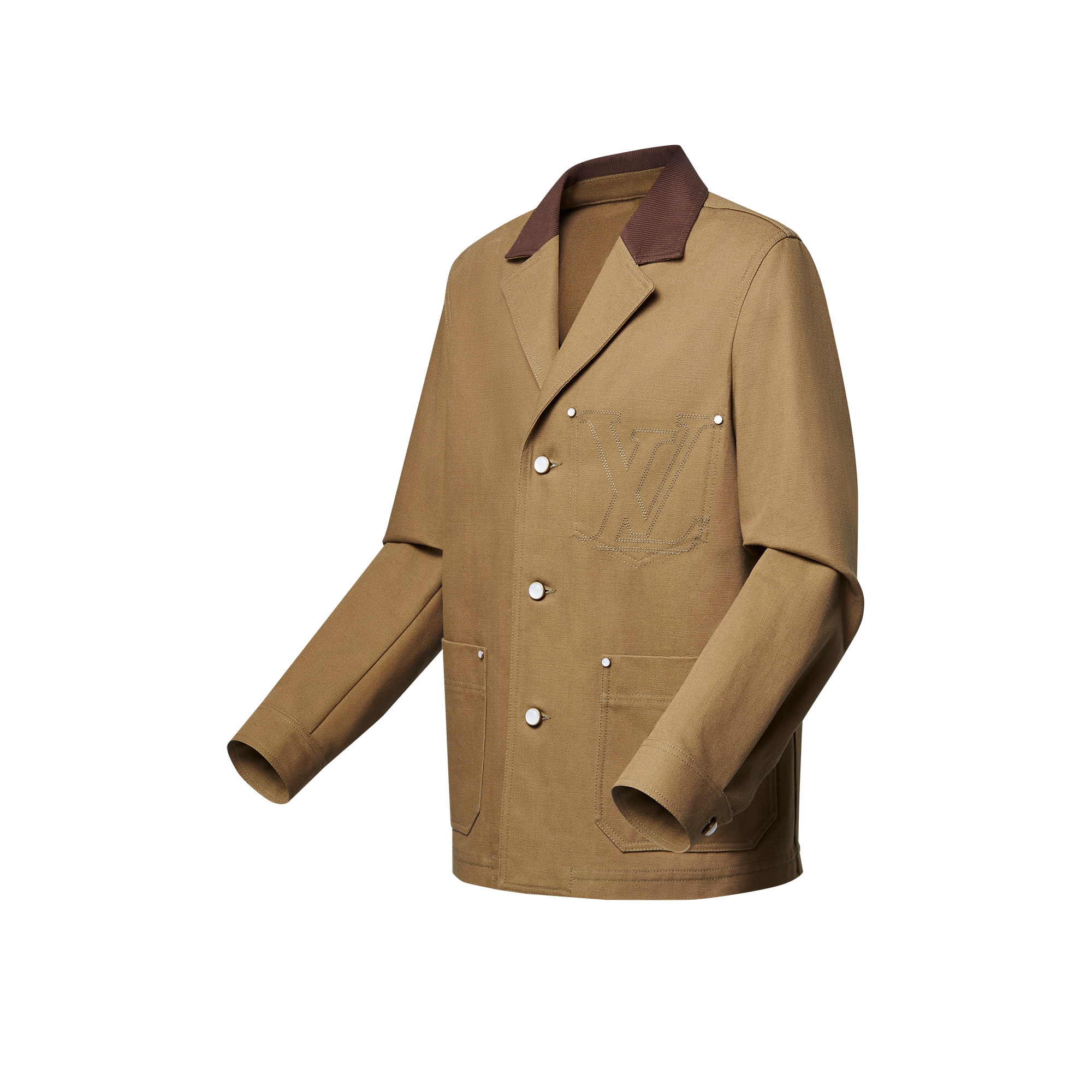  Ready-to-Wear Blazers and Jackets Tailored Workwear Cotton Canvas Jacket | Louis Vuitton ® (Product zoom)