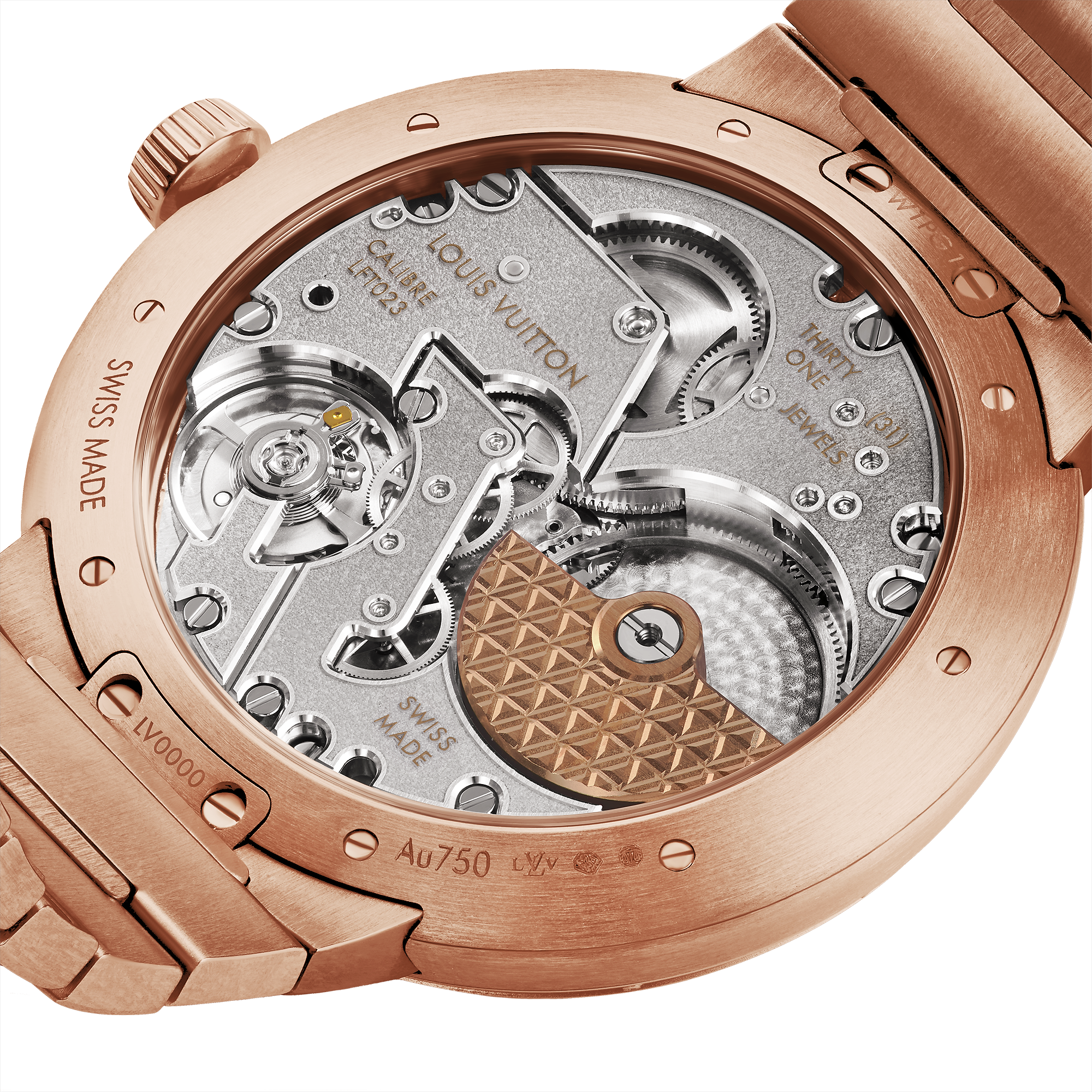 Tambour, Automatic, 40mm, Rose Gold