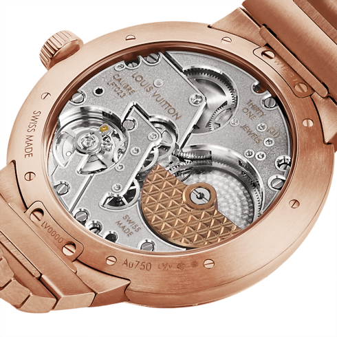 All Watches } Tambour, Automatic, 40mm, Rose Gold | Louis Vuitton ® (Product zoom)