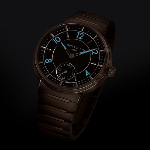 All Watches } Tambour, Automatic, 40mm, Rose Gold | Louis Vuitton ® (Product zoom)