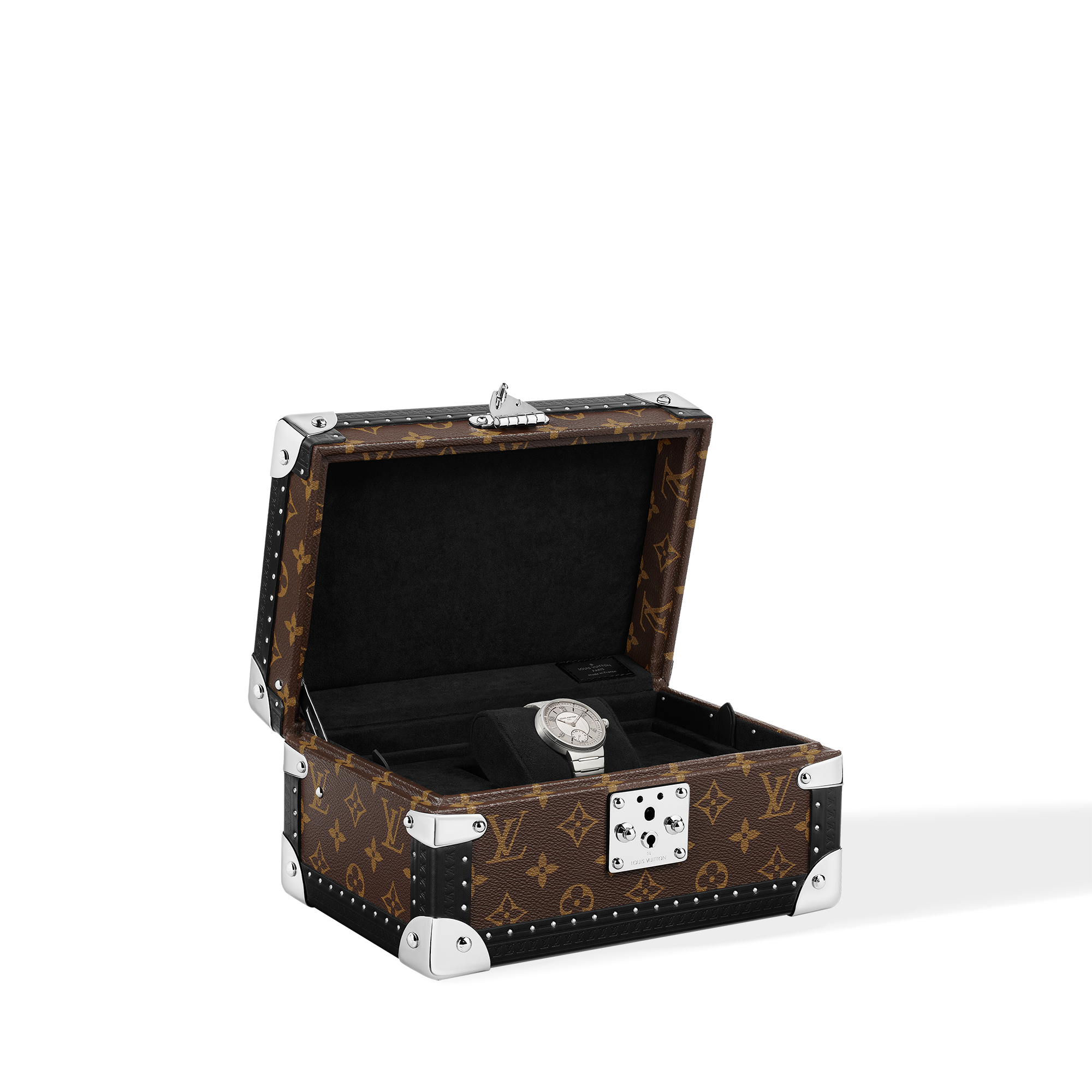  All Watches } Tambour, Automatic, 40mm, Steel | Louis Vuitton ® (Product zoom)