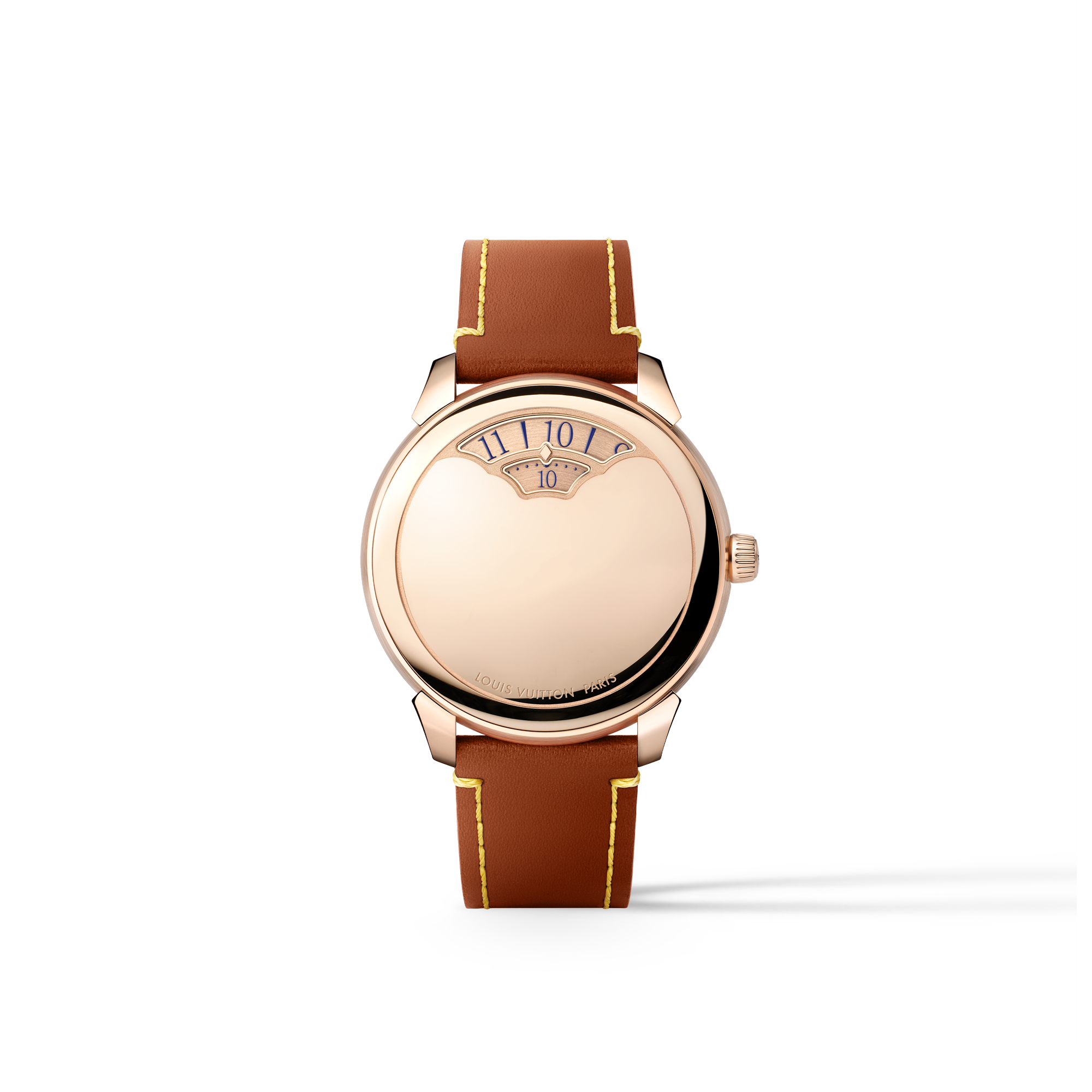  All Watches } Tambour Convergence, Automatic, 37mm, Rose Gold | Louis Vuitton ® (Product zoom)
