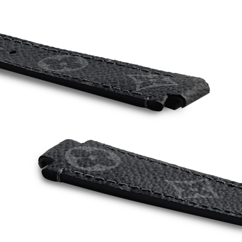 Watches Collections My LV Tambour Tambour Eclipse Monogram Canvas Strap | Louis Vuitton ® (Product zoom)