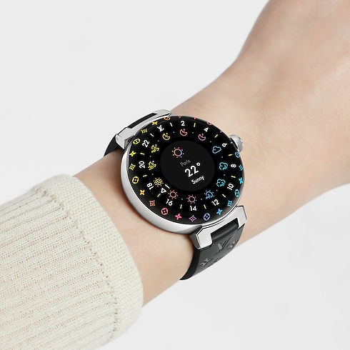 Tech Objects and Accessories Audio, Connected Watches and Accessories Tambour Horizon Light Up Connected Watch | Louis Vuitton ® (Product zoom)
