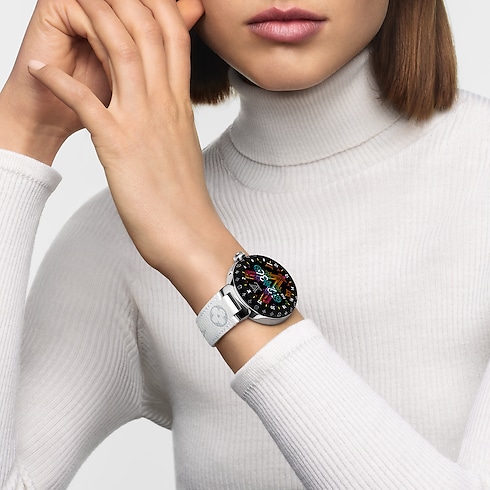 Tech Objects and Accessories Audio, Connected Watches and Accessories Tambour Horizon Light Up Connected Watch | Louis Vuitton ® (Product zoom)