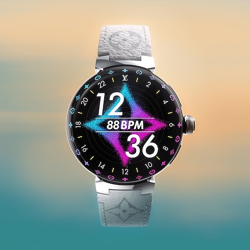 Tech Objects and Accessories Audio, Connected Watches and Accessories Tambour Horizon Light Up Connected Watch | Louis Vuitton ® (Product zoom)