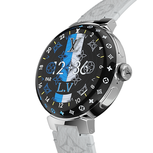 Tech Objects and Accessories Audio, Connected Watches and Accessories Tambour Horizon Light Up Connected Watch | Louis Vuitton ® (Product zoom)