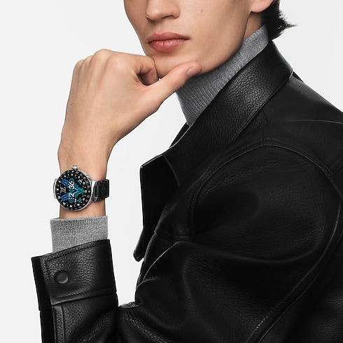 Tech Objects and Accessories Audio, Connected Watches and Accessories Tambour Horizon Light Up Connected Watch | Louis Vuitton ® (Product zoom)