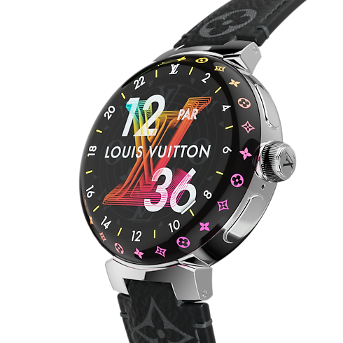 Tech Objects and Accessories Audio, Connected Watches and Accessories Tambour Horizon Light Up Connected Watch | Louis Vuitton ® (Product zoom)