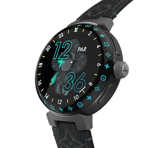 Tech Objects and Accessories Audio, Connected Watches and Accessories Tambour Horizon Light Up Connected Watch | Louis Vuitton ® (Product zoom)