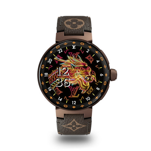 Tech Objects and Accessories Audio, Connected Watches and Accessories Tambour Horizon Light Up Connected Watch | Louis Vuitton ® (Product zoom)