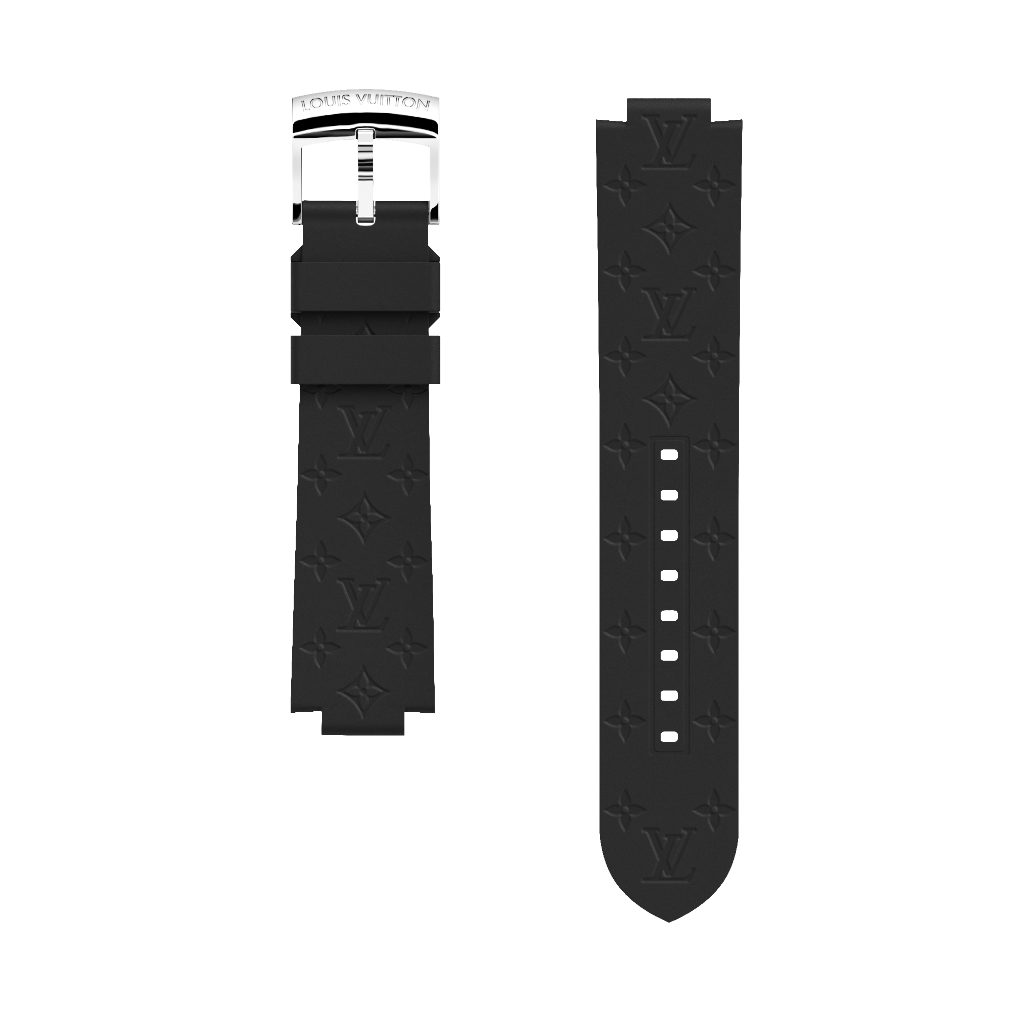  Connected Watches Connected Watches Straps & Accessories Tambour Monogram Rubber Strap

 | Louis Vuitton ® (Product zoom)